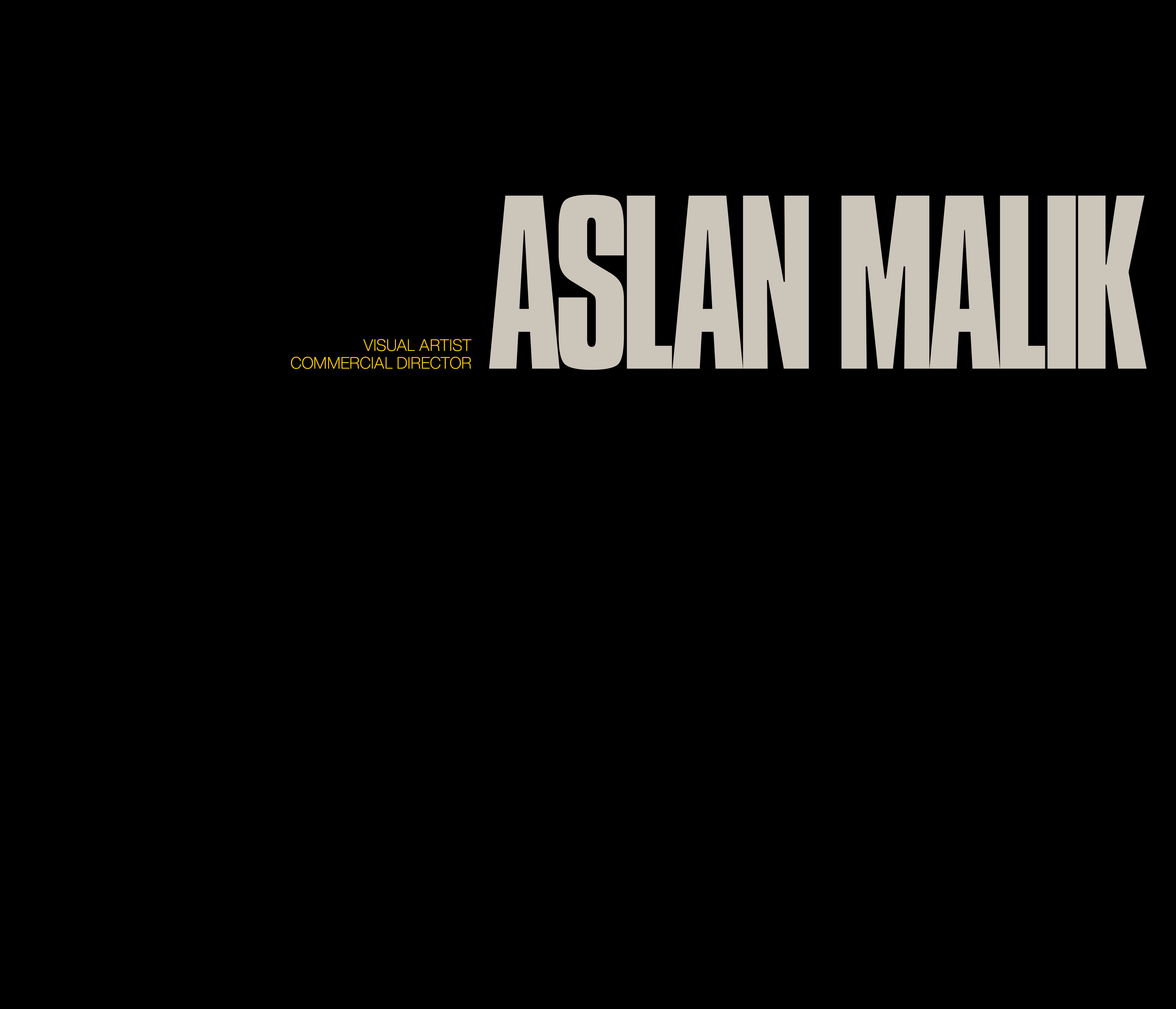 Aslan Malik's demo reel